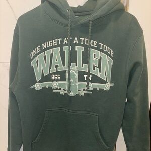 Morgan Wallen Forest Green Tour Hoodie
